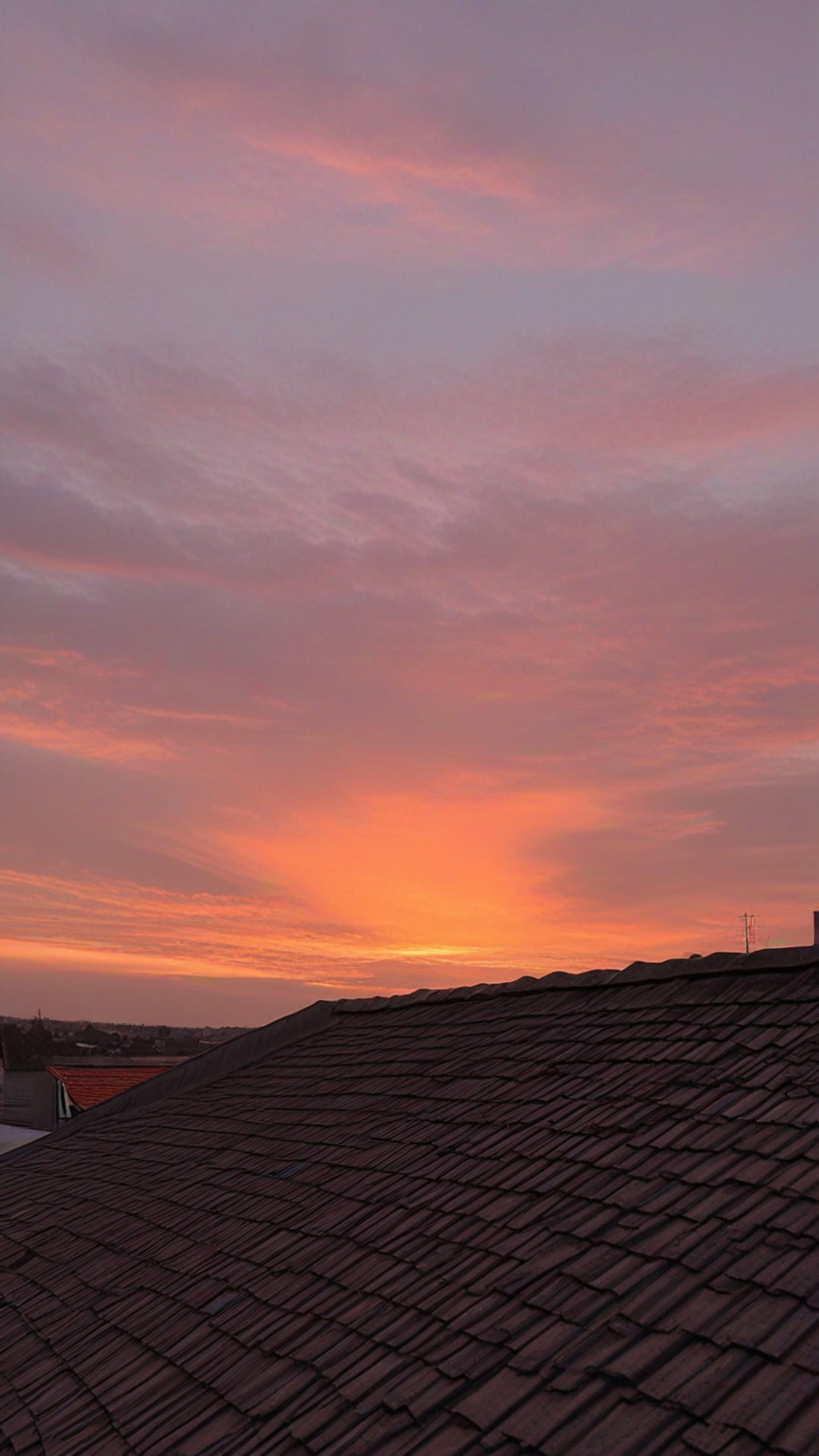 AI-generated aesthetic Snapchat streak snap featuring sunset, 1080 by 1920 portrait