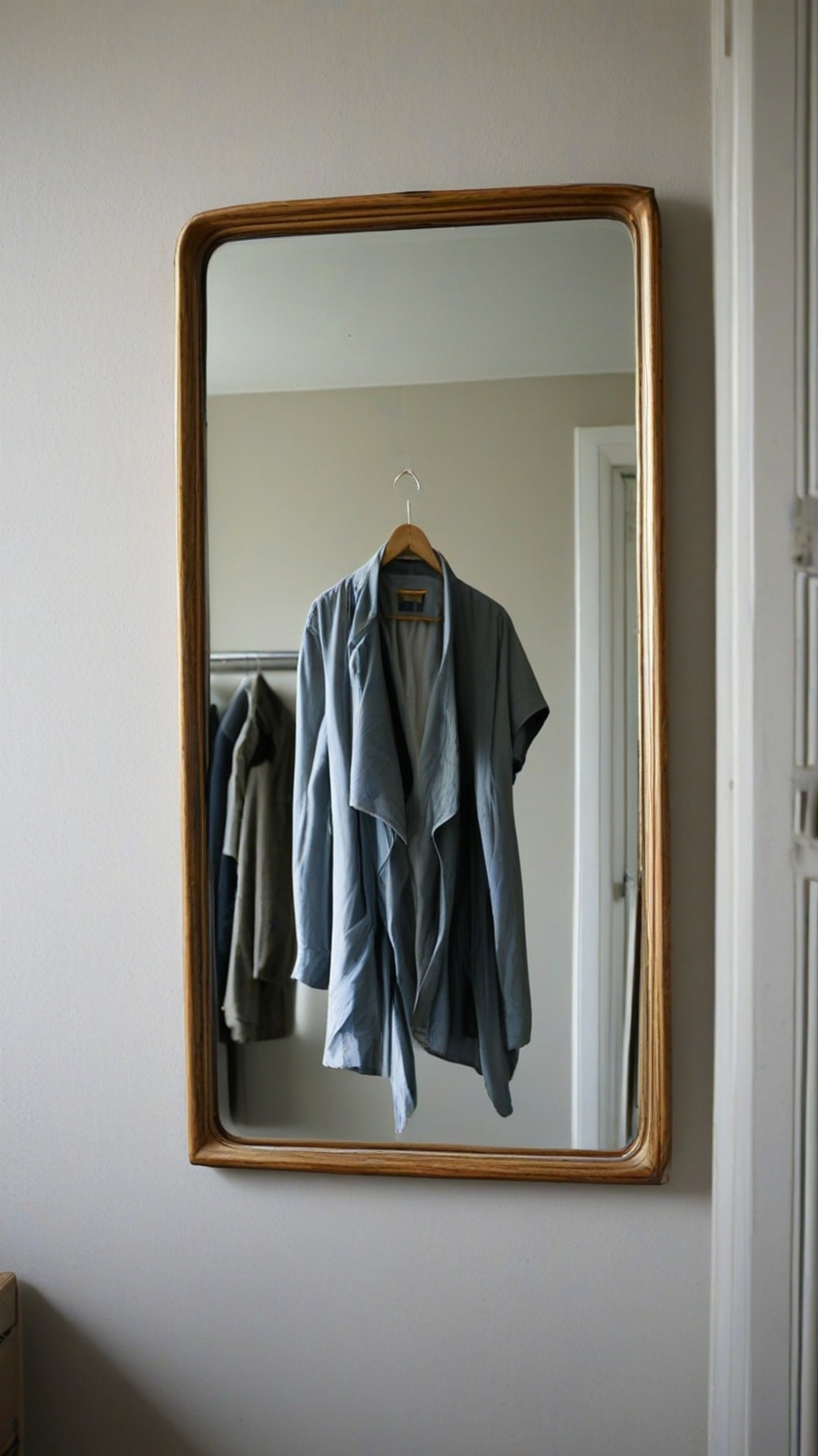 AI-generated streak saver Snapchat streak snap featuring mirror, 1080 by 1920 portrait