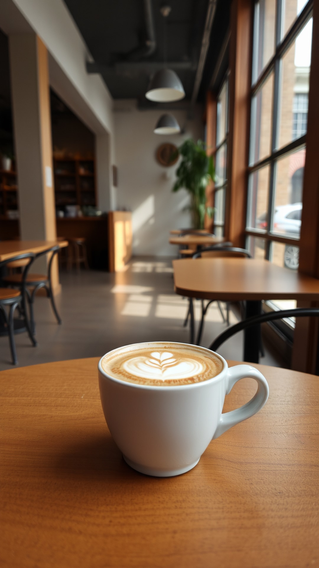 AI-generated streak saver Snapchat streak snap featuring coffee, 1080 by 1920 portrait