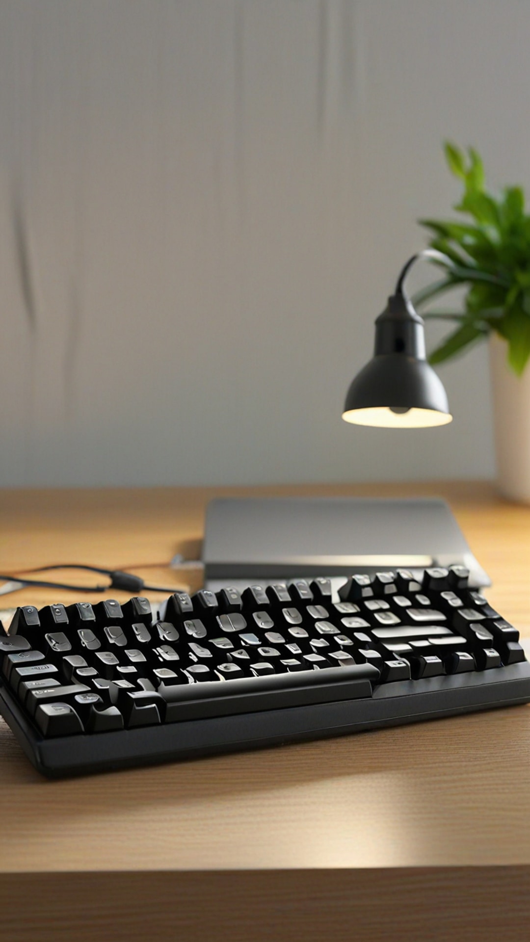 AI-generated streak saver Snapchat streak snap featuring keyboard, 1080 by 1920 portrait