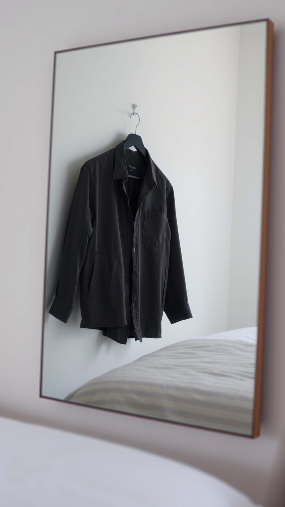 AI-generated streak saver Snapchat streak snap featuring mirror, 1080 by 1920 portrait