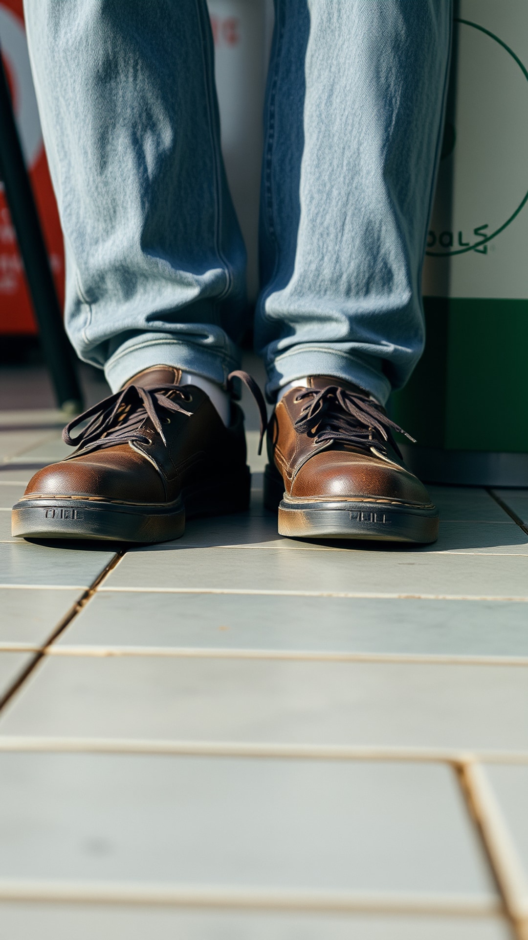 AI-generated streak saver Snapchat photo featuring shoes, 1080 by 1920 portrait