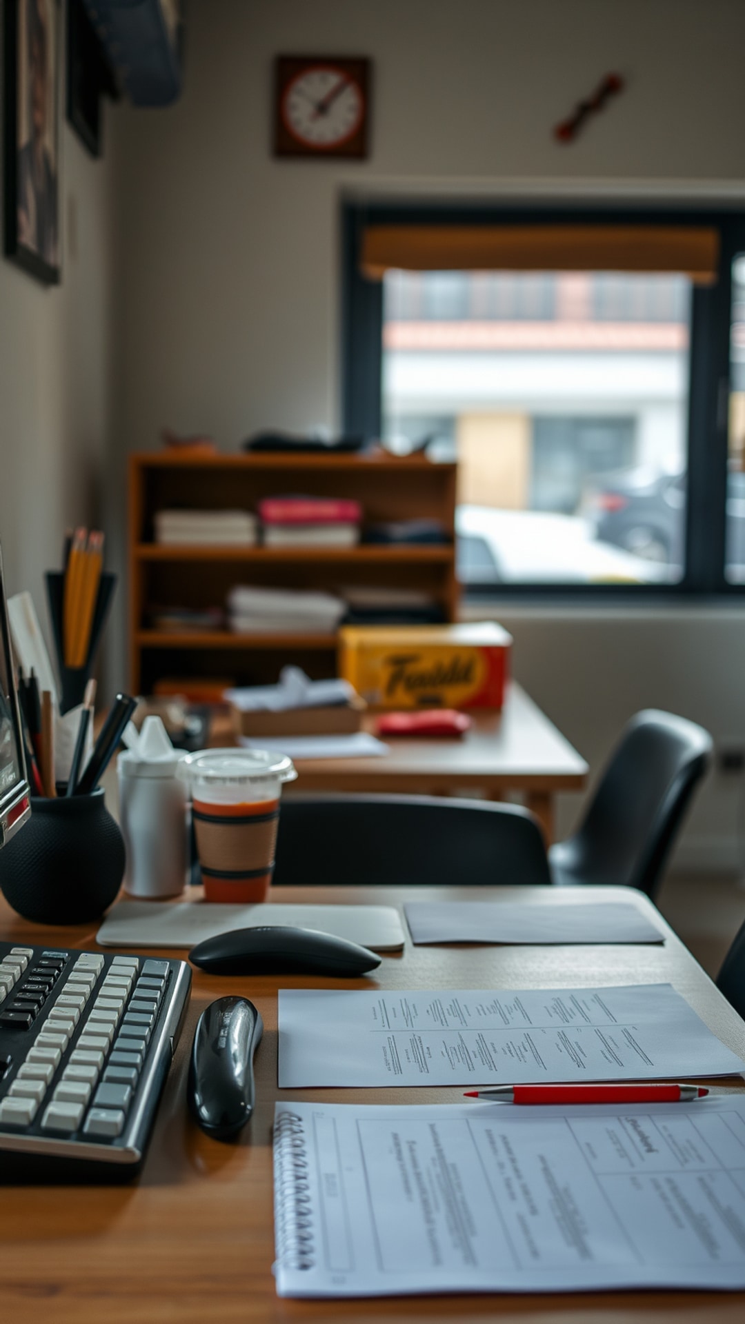 AI-generated streak saver Snapchat photo featuring desk, 1080 by 1920 portrait