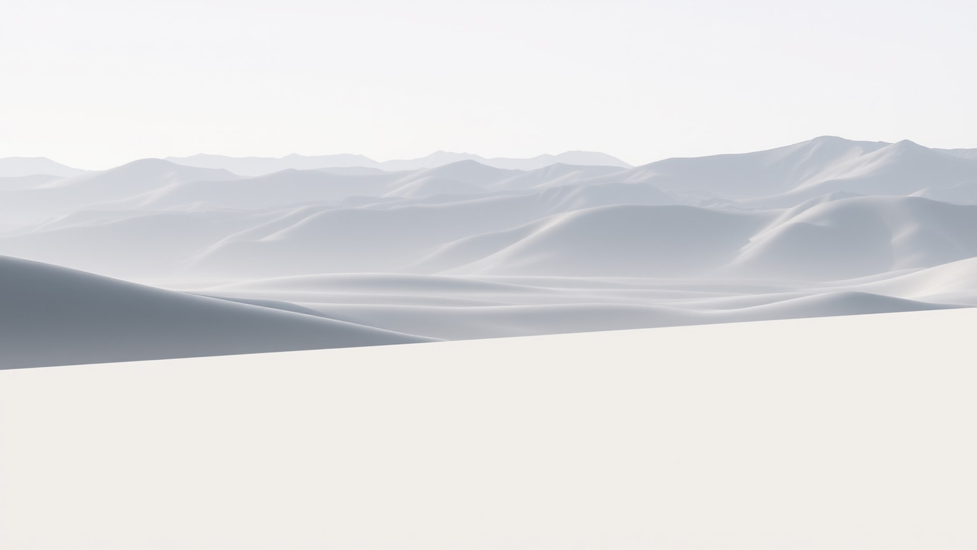 AI-generated minimal desktop wallpaper, 1920×1080